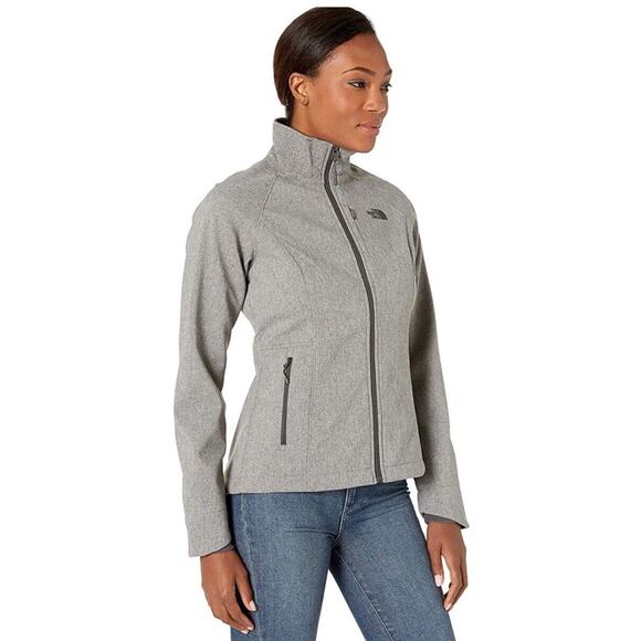 The North Face APEX Bionic Windwall Heather Gray Jacket Sz X-Small- EUC - Picture 2 of 15